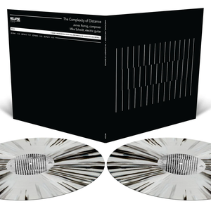 ROMIG,JAMES & MIKE SCHEIDT – COMPLEXITY OF DISTANCE (CLEAR WITH BLACK, WHITE AND GREY SPLATTER ) - LP •