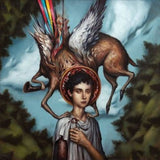 CIRCA SURVIVE – BLUE SKY NOISE (CLEAR  BLUE W/BLUE YELLOW & RED SPLATTER) - LP •