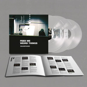 SQUAREPUSHER – FEED ME WEIRD THINGS (2LP + 10IN) (CLEAR VINYL) - LP •