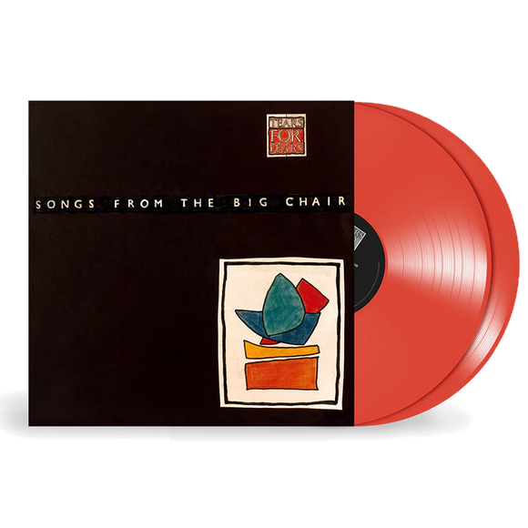 TEARS FOR FEARS – SONGS FROM THE BIG CHAIR (ALTERNATE ART DELUXE RED VINYL 2LP) - LP •