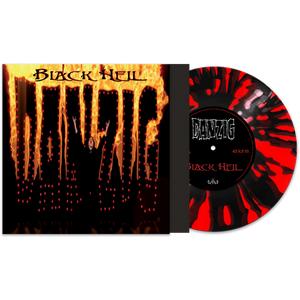 DANZIG – BLACK HELL (RED/BLACK SPLATTER) - 7" •