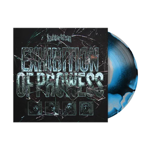 KUBLAI KHAN TX – EXHIBITION OF PROWESS (BLACK SILVER & BLUE SMUSH) - LP •