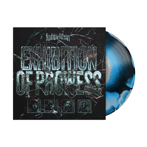 KUBLAI KHAN TX – EXHIBITION OF PROWESS (BLACK SILVER & BLUE SMUSH) - LP •