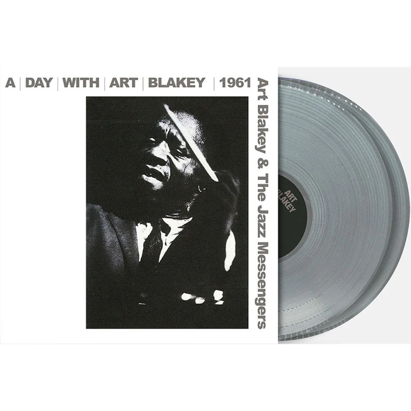 BLAKEY,ART & THE JAZZ MESSENGERS – DAY WITH ART BLAKEY 1961 (METALLIC SILVER VINYL - RSD ESSENTIAL) - LP •