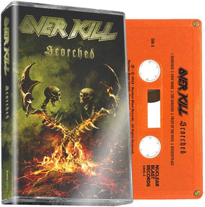 OVERKILL – SCORCHED (ORANGE SHELL) - TAPE •