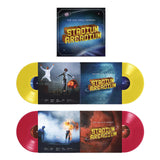 RED HOT CHILI PEPPERS – STADIUM ARCADIUM: 20TH ANNIVERSARY (CANARY YELLOW & APPLE RED) - LP •
