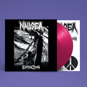 NAUSEA – EXTINCTION (PINK VINYL) - LP •