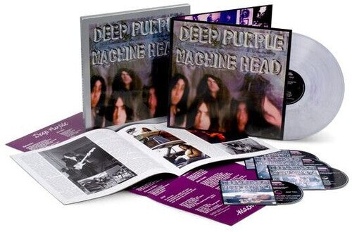 DEEP PURPLE – MACHINE HEAD (50TH ANNIVERSARY DELUXE 3CD/1 LP BOX SET) - CD •