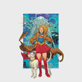 SARNE,CLAUDIA – SUPERGIRL / O.S.T.  (YELLOW & RED VINYL) - LP •
