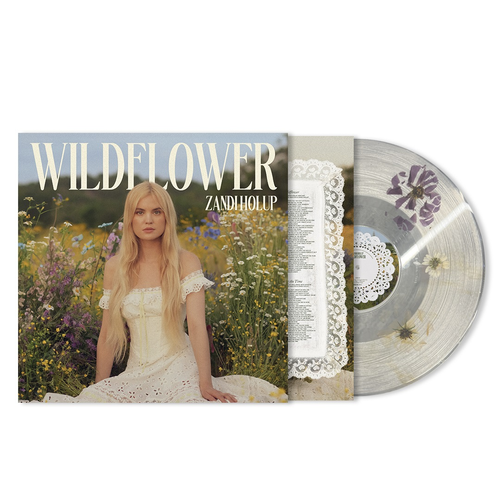 HOLUP,ZANDI – WILDFLOWERS (CLEAR/ PRESSED FLOWERS) - LP •