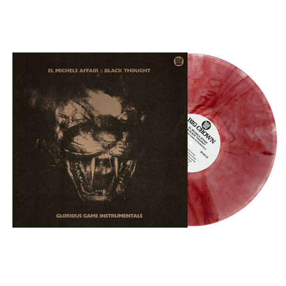 EL MICHELS AFFAIR / BLACK THOUGHT – GLORIOUS GAME (INSTRUMENTALS - BLOOD SMOKE VINYL) - LP •