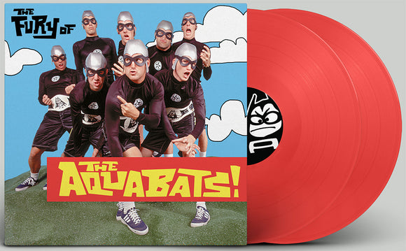 AQUABATS – THE FURY OF THE AQUABATS! (FIESTA RED VINYL) (RSD ESSENTIALS) LP  preorder out 5/24/2024 – Lunchbox Records