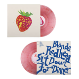 BLONDE REDHEAD – SIT DOWN FOR DINNER (CLEAR/RED SPLATTER) - LP •