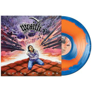 WRAITH – FUELED BY FEAR (BLUE/ORANGE STARBURST) - LP •