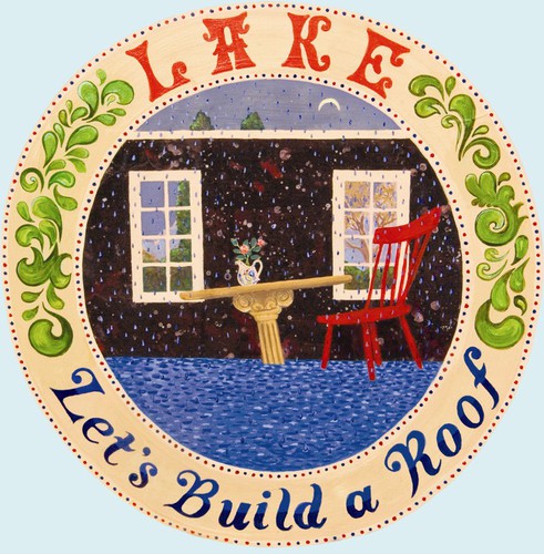 LAKE – LET'S BUILD A ROOF (BLK) - LP •