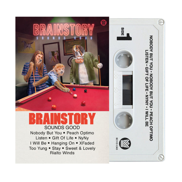 BRAINSTORY – SOUNDS GOOD - TAPE •