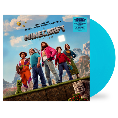 MINECRAFT MOVIE – O.S.T. (TEAL VINYL) - LP •
