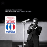 DAVIS,MILES – PARIS JAZZ FESTIVAL SALLE PLEYEL 10/1/1964 2LP (BLUE WHITE & RED VINYL) - LP •