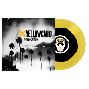 YELLOWCARD – LIGHTS & SOUNDS (BLACK IN TRANSPARENT YELLOW) - LP •