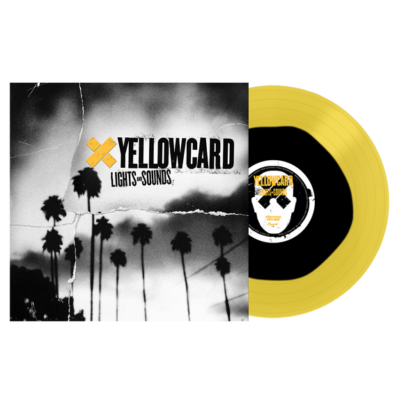 YELLOWCARD – LIGHTS & SOUNDS (BLACK IN TRANSPARENT YELLOW) - LP •