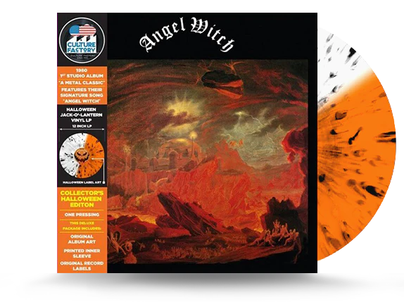 ANGEL WITCH – ANGEL WITCH: HALLOWEEN EDITION (JACK-O-LANTERN COLORED VINYL) - LP •