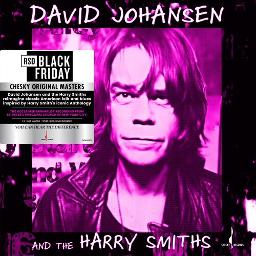 JOHANSEN,DAVID & THE HARRY SMITHS – DAVID JOHANSEN AND THE HARRY SMITHS (RSD BLACK FRIDAY 2025) - LP •