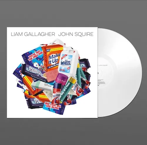 GALLAGHER,LIAM / SQUIRE,JOHN – LIAM GALLAGHER & JOHN (WHITE VINYL INDIE EXCLUSIVE) - LP •