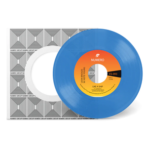 BRIDGES,LEON / PASTOR T. L. BA – LIKE A SHIP (CLEAR BLUE) - 7" •