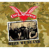 COCK SPARRER – HERE WE STAND (GREEN GHOSTLY VINYL) - LP •
