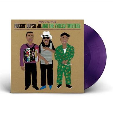 DOPSIE JR,ROCKIN & ZYDECO TWISTERS – MORE FUN WITH ROCKIN DOPSIE JR (PURPLE VINYL) - LP •