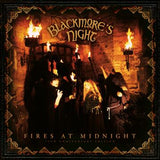 BLACKMORE'S NIGHT – FIRES AT MIDNIGHT (RED/BLACK MARBLED) - LP •