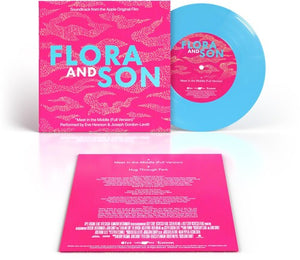 JOSEPH GORDON-LEVITT,EVE HEWSON – MEET IN THE MIDDLE  (FULL VERSION) FROM THE APPLE ORIGNAL FILM FLORA AND SON (OPAQUE LIGHT BLUE) - 7" •