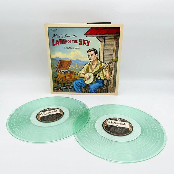 MUSIC FROM THE LAND OF THE SKY – 1925 ASHEVILLE SESSIONS / VARIOUS (COKE BOTTLE CLEAR) - LP •