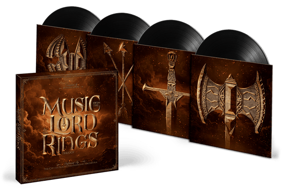 CITY OF PRAGUE PHILHARMONIC ORCHESTRA – MUSIC FROM LORD OF THE RINGS (4LP BOX SET) - LP •