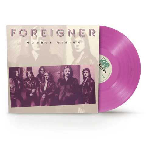 FOREIGNER – DOUBLE VISION (TRANSLUCENT GRAPE - ROCKTOBER 2024) - LP •