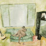 AWAKEBUTSTILLINBED – WHAT PEOPLE CALL LOW SELF-ESTEEEM... (FOREST GREEN & SEA GLASS SPLIT VINYL) - LP •