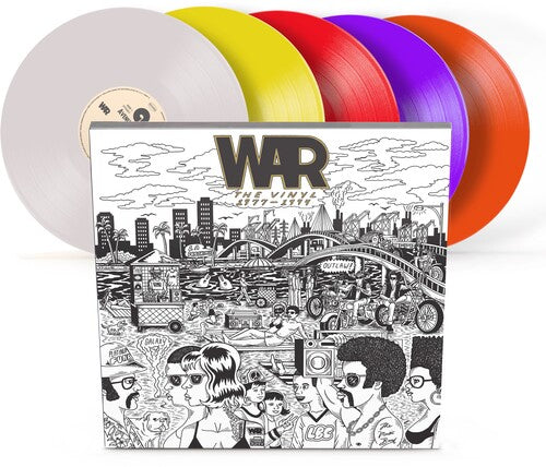 WAR – VINYL II (1977-94) (5LP COLORED VINYL BOX)  (RSD BLACK FRIDAY 2024) - LP •