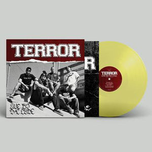 TERROR – LIVE BY THE CODE (TRANSPARENT YELLOW) - LP •