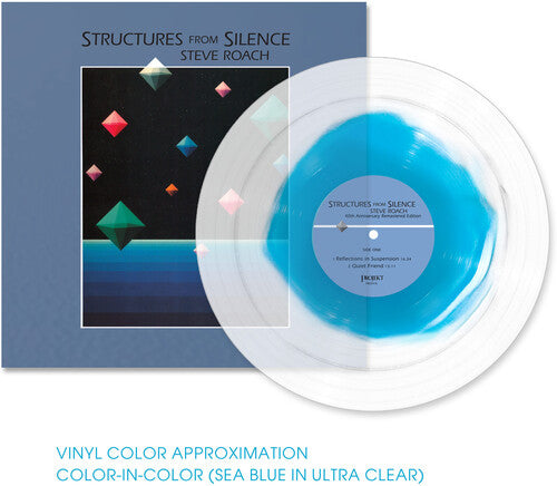 ROACH,STEVE – STRUCTURES FROM SILENCE (SEA BLUE IN ULTRA CLEAR) - LP •