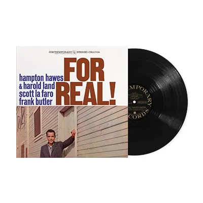 HAWES,HAMPTON – FOR REAL (CONTEMPORARY RECORDS ACOUSTIC SOUNDS SERIES) - LP •