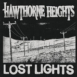 HAWTHORNE HEIGHTS – LOST LIGHTS (NEON GREEN IN CLEAR W/BLACK & WHITE SPLATTER) - LP •