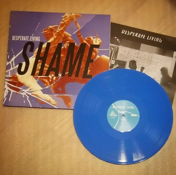 DESPERATE LIVING – SHAME (BLUE VINYL) - LP •