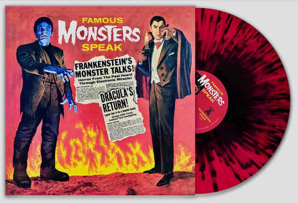 DELL,GABRIEL – FAMOUS MONSTERS SPEAK (RED/BLACK VINYL) - LP •