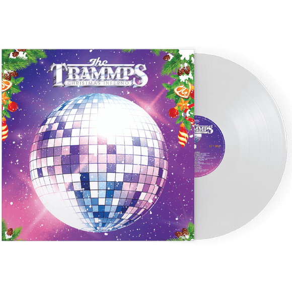 TRAMMPS – CHRISTMAS INFERNO (WHITE VINYL) - LP •