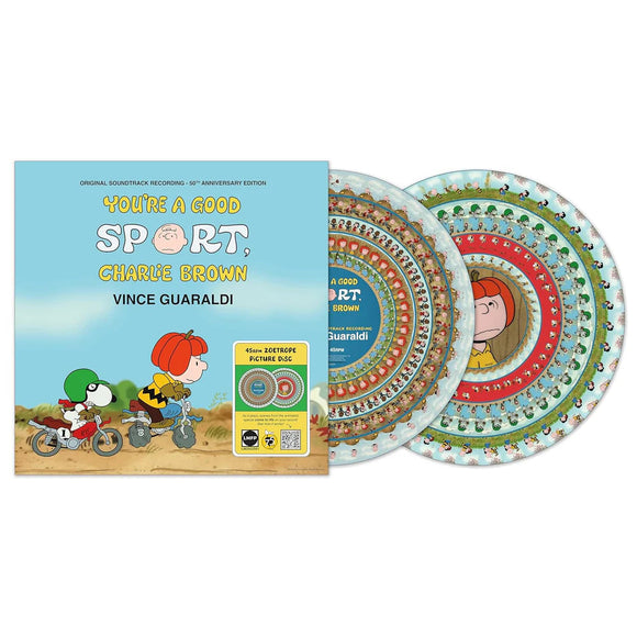 GUARALDI,VINCE – YOU'RE A GOOD SPORT CHARLIE BROWN O.S.T. (ZOETROPE VINYL) - LP •