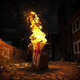 HOT MILK – CORPORATION P.O.P (TRANSPARENT NEON ORANGE) - LP •