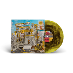 KING GIZZARD & THE LIZARD WIZARD – SKETCHES OF BRUNSWICK (MIGRAINE EDITION - YELLOW & BLACK)  - LP •