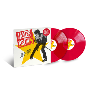 BROWN,JAMES – 20 ALL-TIME GREATEST HITS (RED VINYL) - LP •