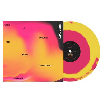 HUNGOVER – WHEN IT TOUCHES THE HEART EVERYTHING RESOLVES (CANARY YELLOW/NEON PINK SMASH) - LP •