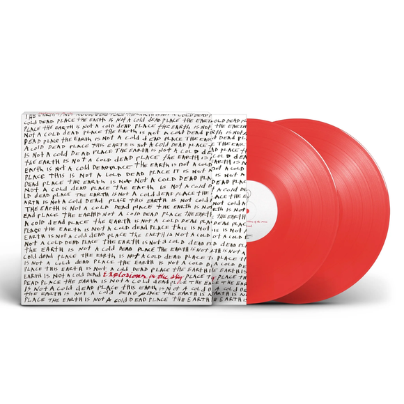 EXPLOSIONS IN THE SKY – THE EARTH IS NOT A COLD DEAD PLACE (ANNIVERSARY EDITION - OPAQUE RED VINYL) - LP •